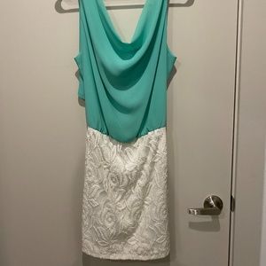 Open Back Semi-Formal Dress